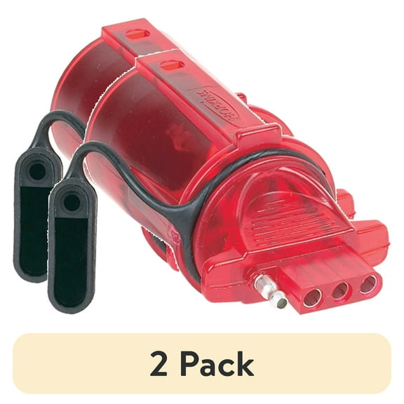 (2 pack) Hopkins Towing Solutions 7-RV Blade to 4-Flat with Nite-Glow