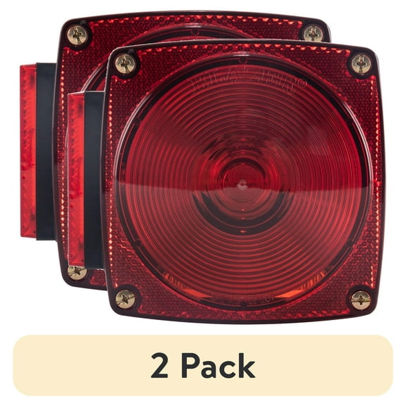 (2 pack) Hopkins Towing Solutions Left Side Combo Trailer Light, B83, Under 80 in, 7 Function