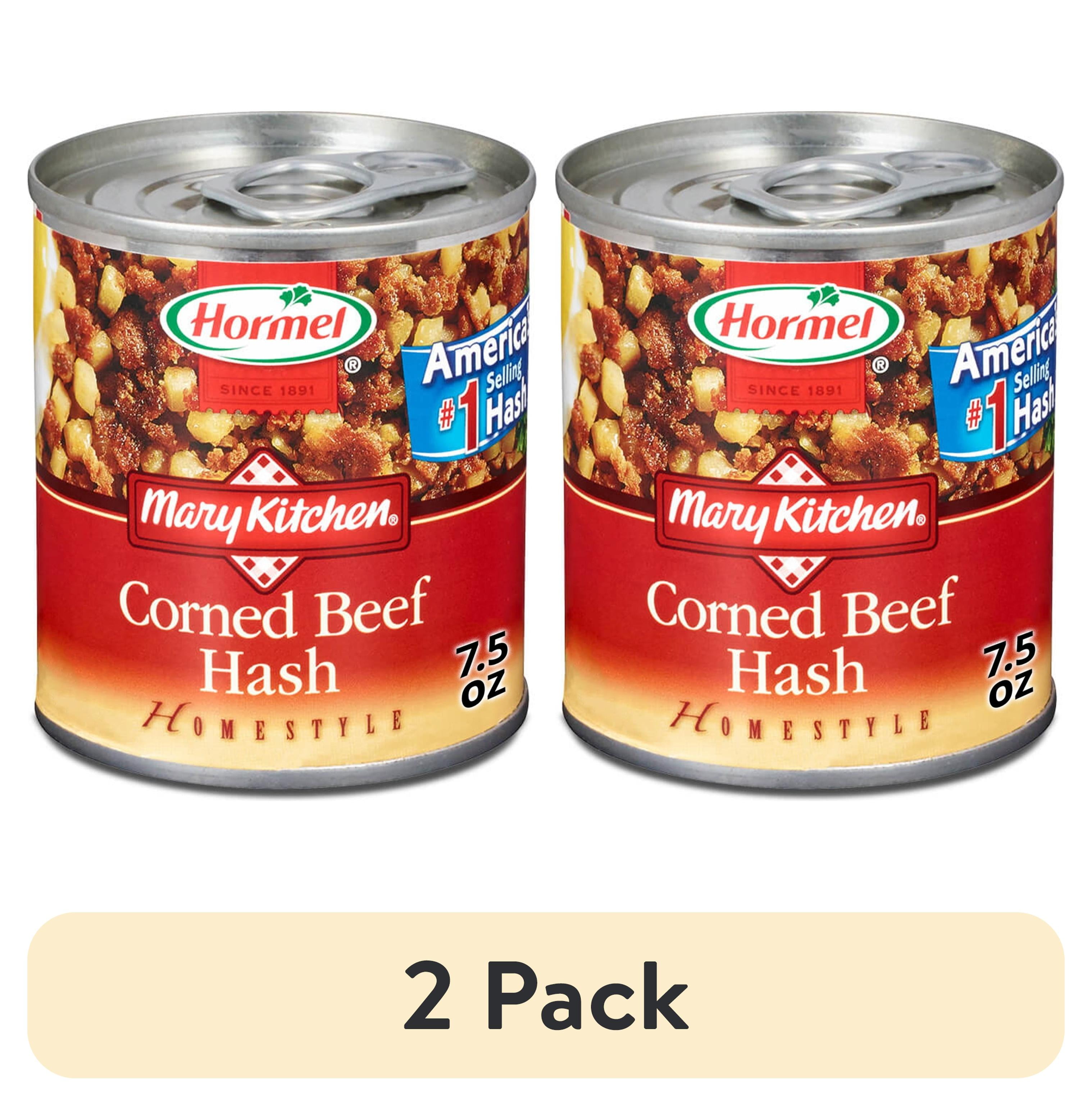 Mary Kitchen コンビーフ 1ケース 2 pack) HORMEL MARY KITCHEN Corned Beef Hash, Shelf Stable, 7.5 oz