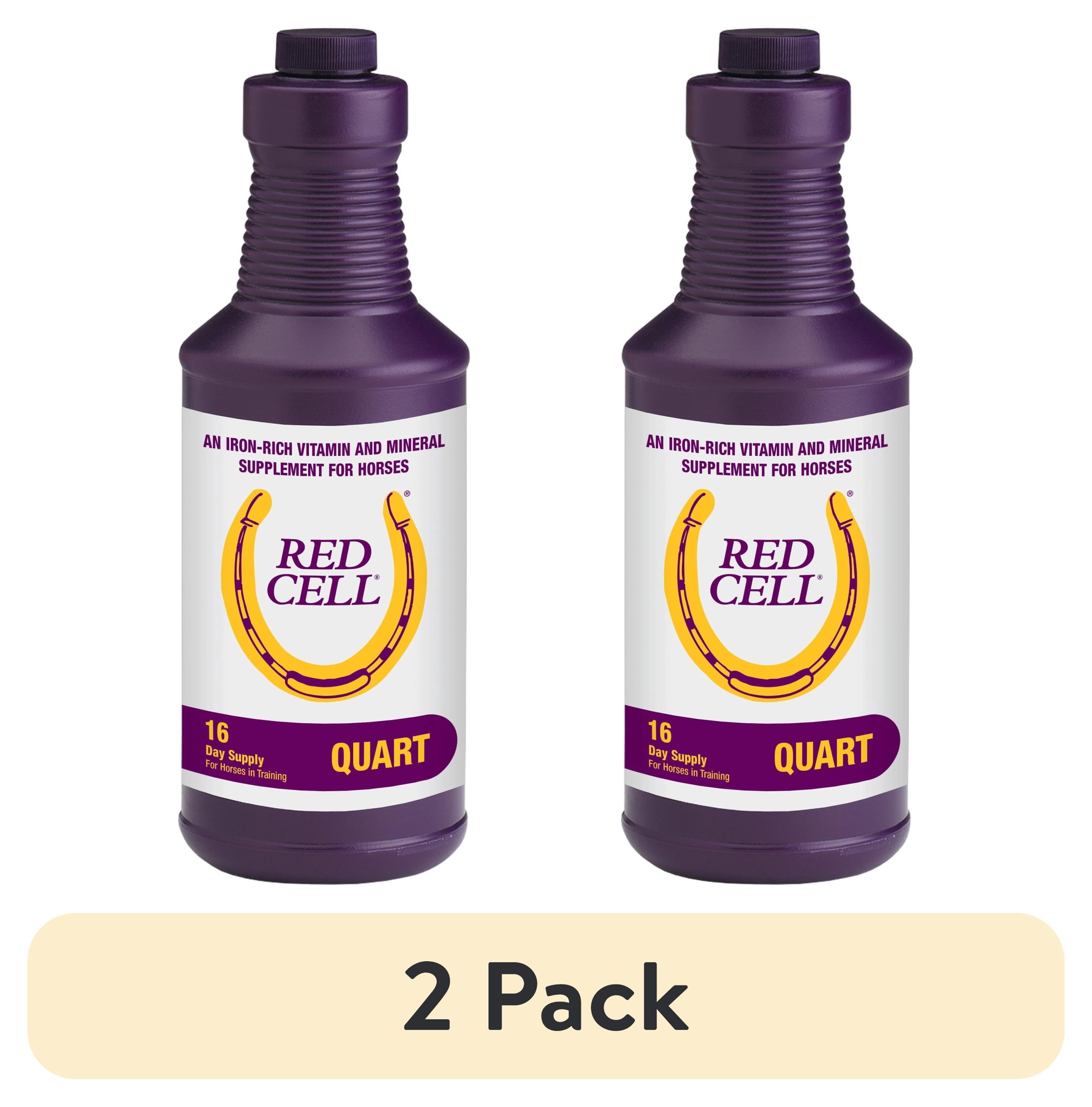 (2 pack) Horse Health Red Cell Vitamin-Iron-Mineral 32 oz 16 Day Supply