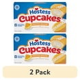 thumbnail image 1 of (2 pack) Hostess Cupcakes, Orange Flavored Snack Cakes, 13.5 oz Box (8 Ct.), 1 of 12