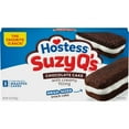 thumbnail image 1 of (2 pack) Hostess Suzy Q’s Chocolate Snack Cakes with Creamy Filling, 13 oz Box, 1 of 4
