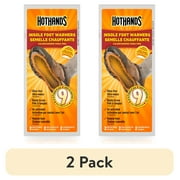 2 pack Hot Hands Foot Insole Warmers, 1- Pair Pack