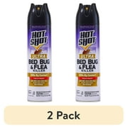 2 pack Hot Shot Ultra Bed Bug & Flea Killer Aerosol Formula, 17.5 Ounces