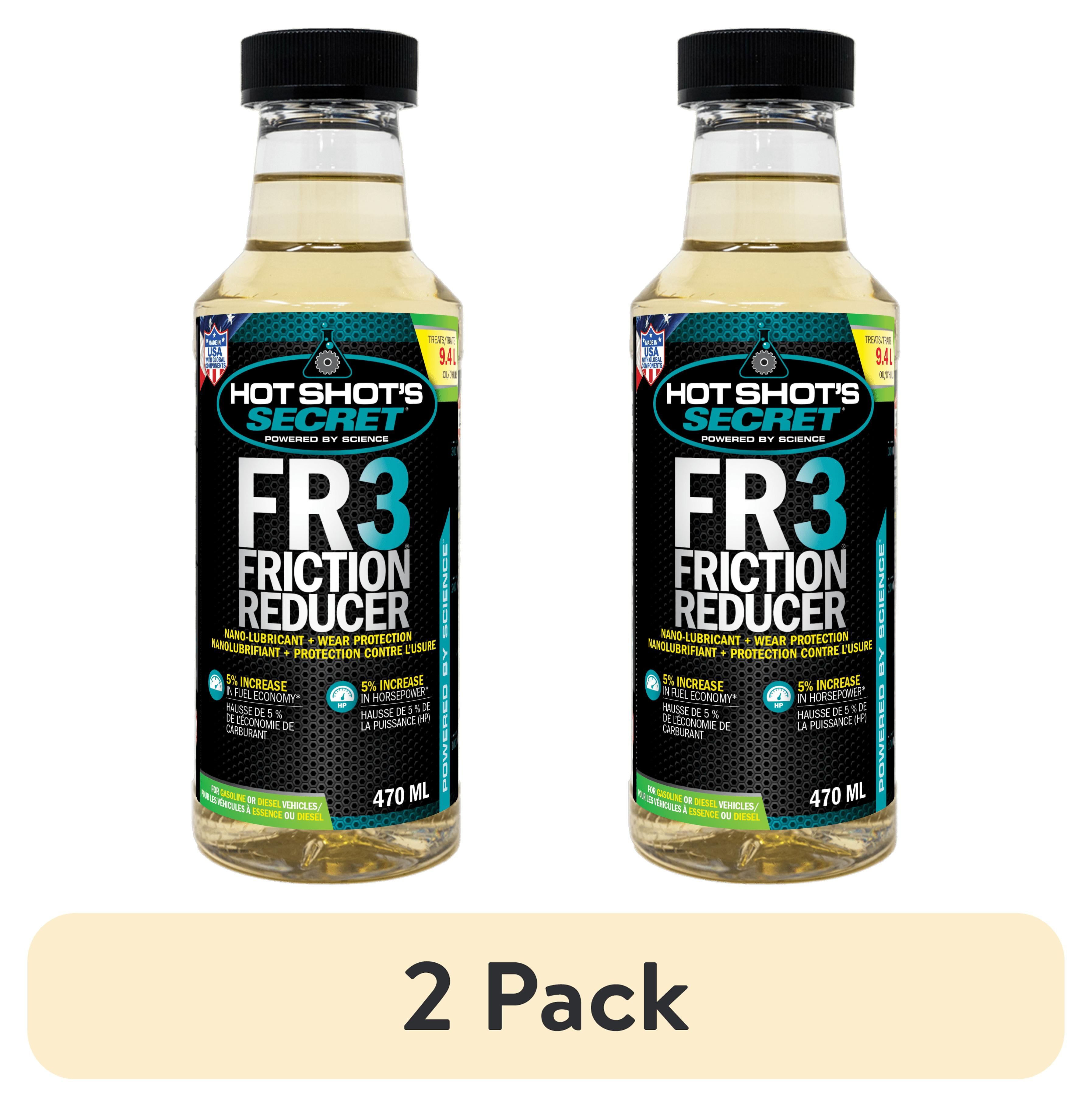 (2 pack) Hot Shot's Secret FR3 Oil Treatment for Gas & Diesel Engines 16 oz