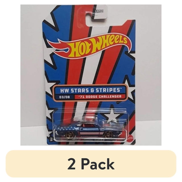 (2 pack) Hot Wheels 1:64 Scale Celebration Toy Car (Styles May Vary) [Walmart Exclusive]