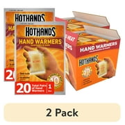 2 pack HotHands Hand Warmer 20-Pair Value Pack