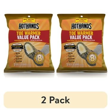 (2 pack) HotHands Toe Warmers, 7 Pair Pack