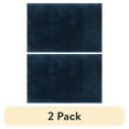 thumbnail image 1 of (2 pack) Hotel Style Blue Micro-Polyester 24" x 60" Bath Runner, 1 Count, 1 of 14