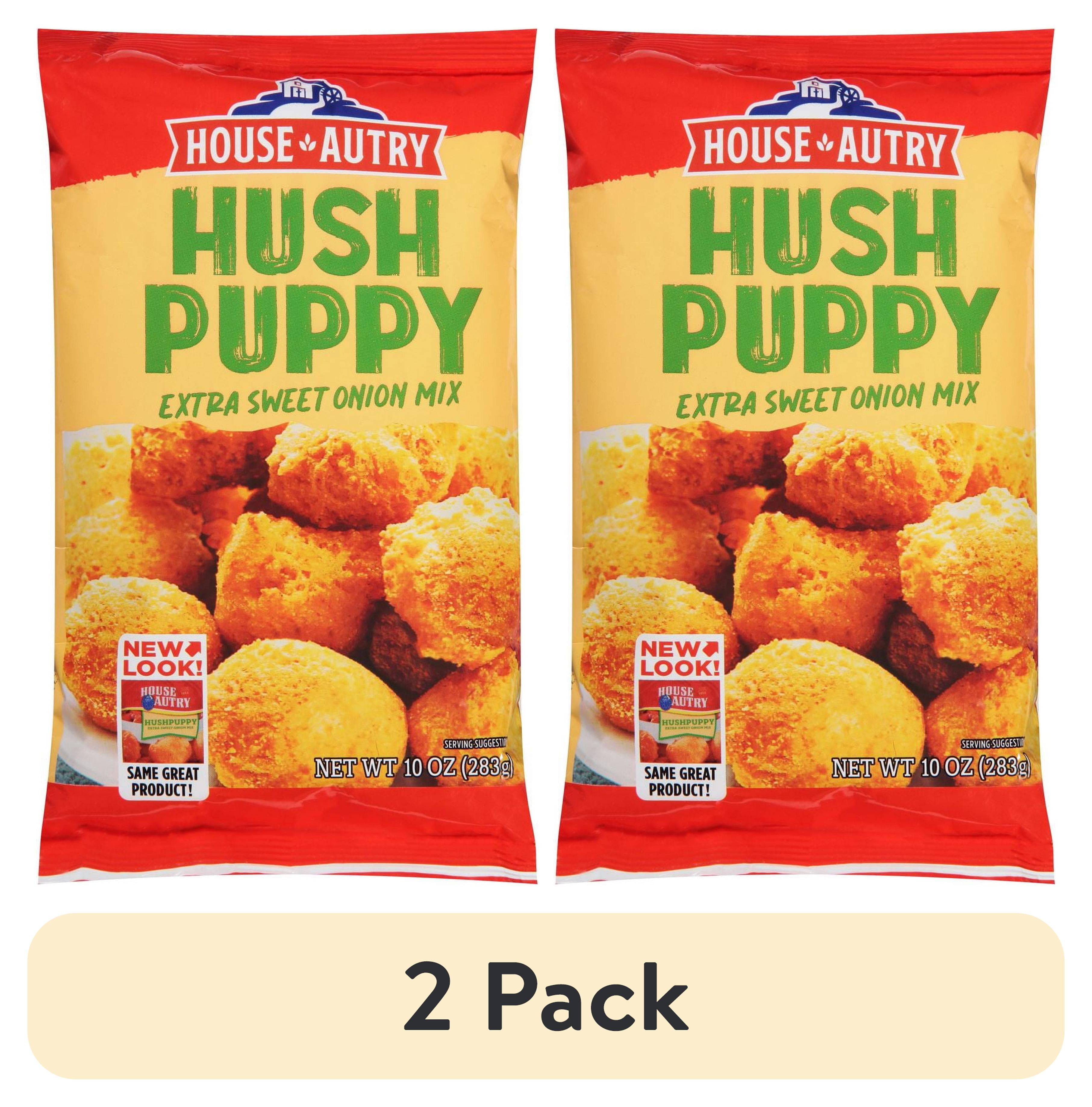 (2 pack) House Autry Extra Sweet Onion Hushpuppy Mix 10z Bag