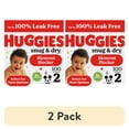 thumbnail image 1 of (2 pack) Huggies Snug & Dry Baby Diapers, Size 2 (12-18 lbs), 100 Ct (Select for More), 1 of 17