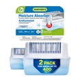thumbnail image 1 of (2 pack) Humydry Moisture Absorber Dehumidifier Device, Pack of 2 Devices of 35.3 Oz With 2 Pre-Measured Refills, Fragrance Free Humidity Absorber For Basements Bedrooms And Large Enclosed Spaces, 1 of 15