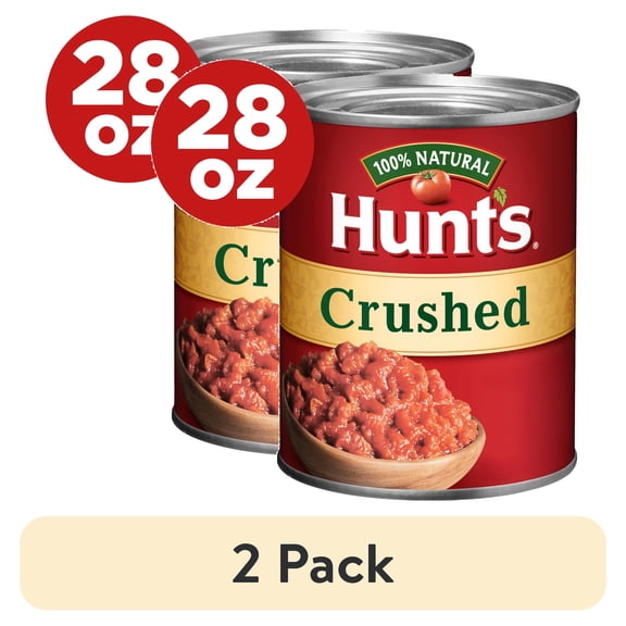 Hunt’s Crushed Tomatoes, Perfect for Chili & Soups, 28 oz. Can