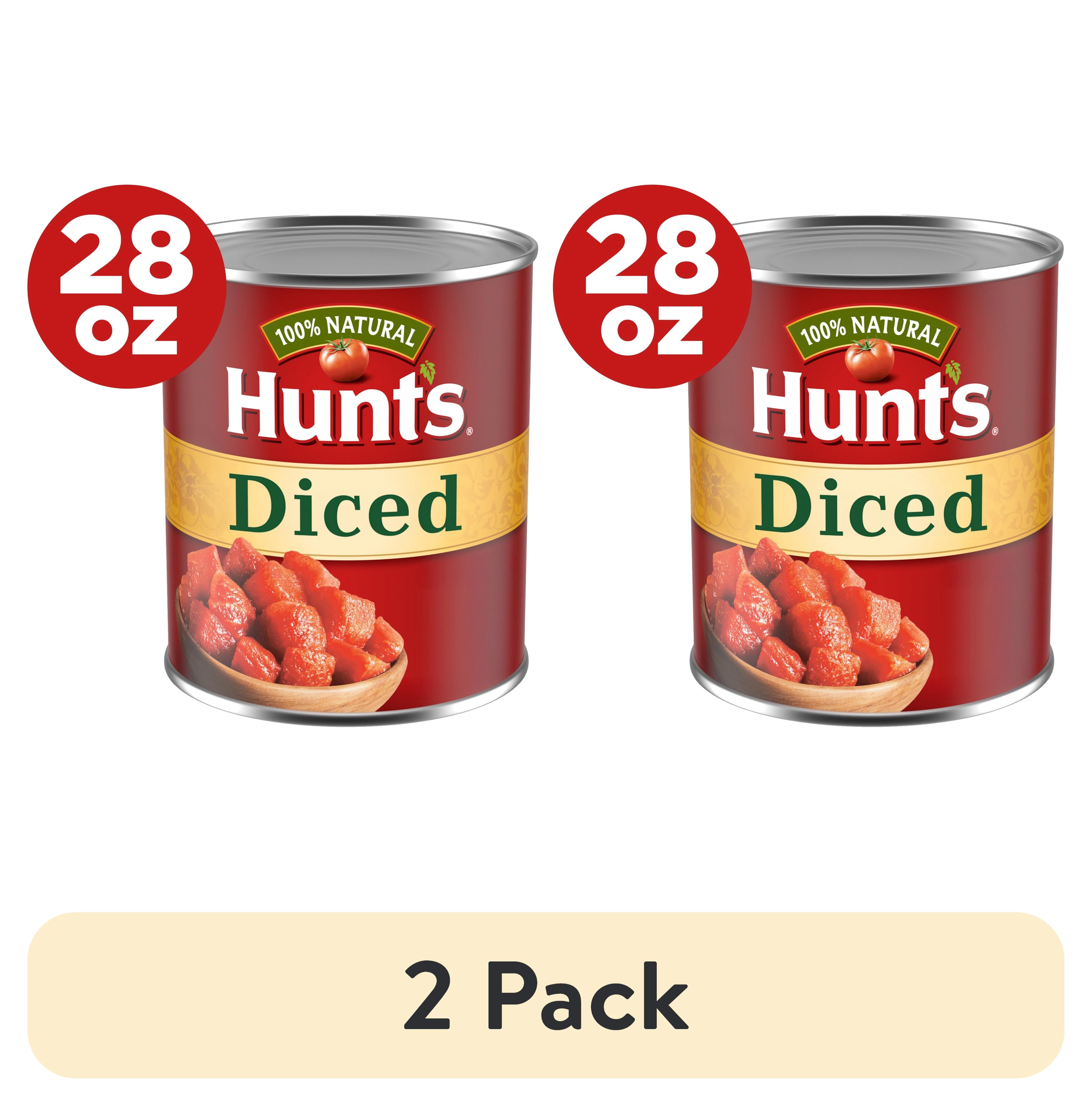 (2 pack) Hunt’s Diced Tomatoes, Perfect for Chili & Soups, 28 oz. Can