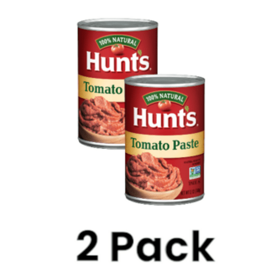 (2 pack) Hunt's Tomato Paste, 12 oz Can