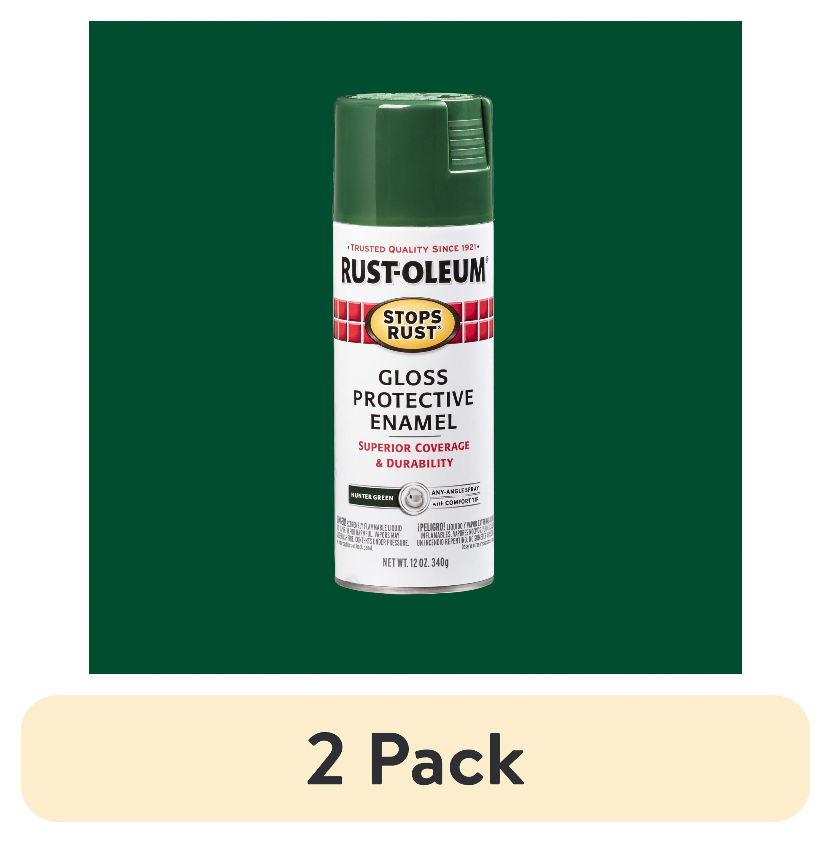 2-pack-Hunter-Green-Rust-Oleum