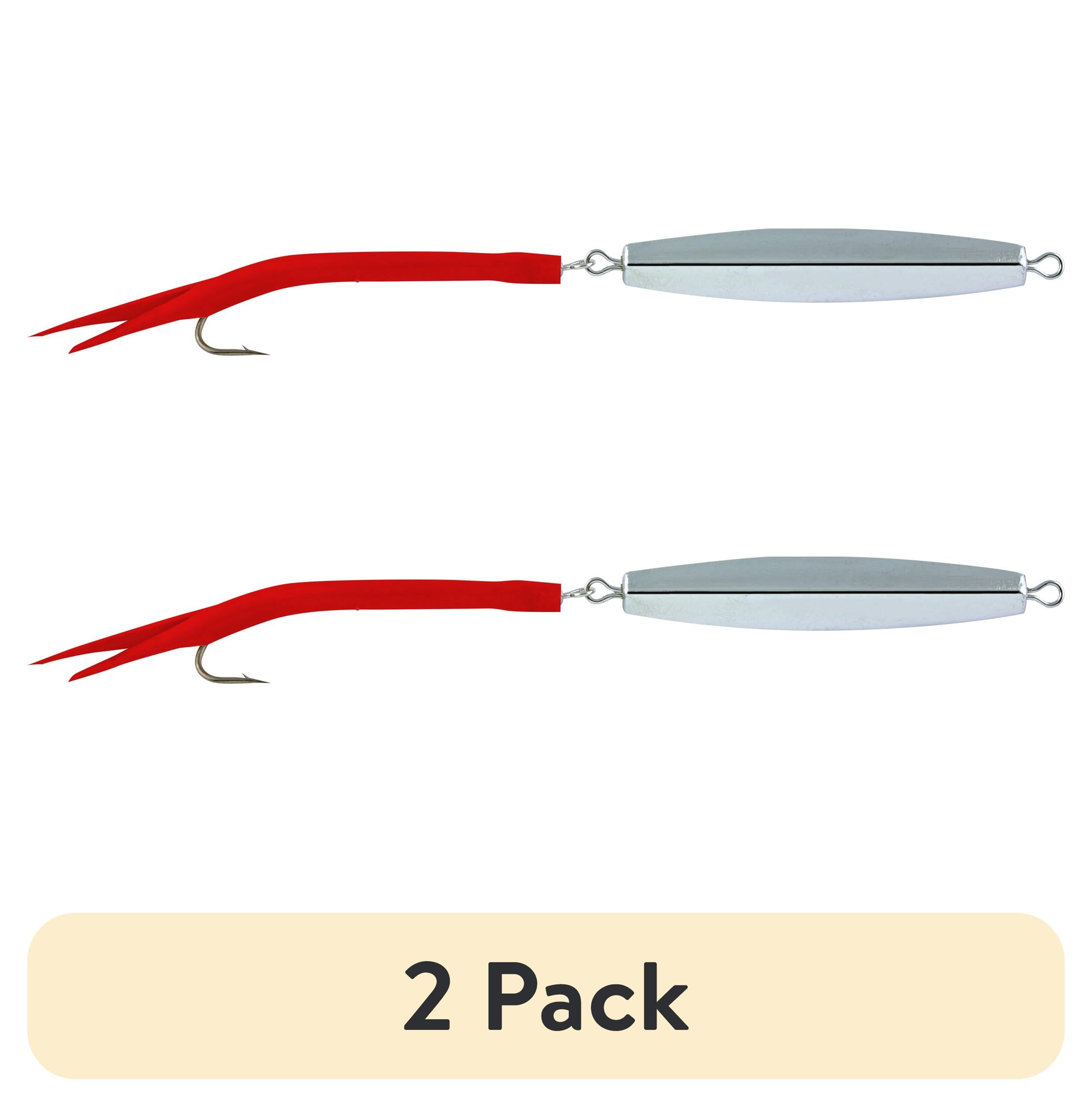 (2 pack) Hurricane DJ2-RED Diamond Jig 2 Oz., Fishing Jigs