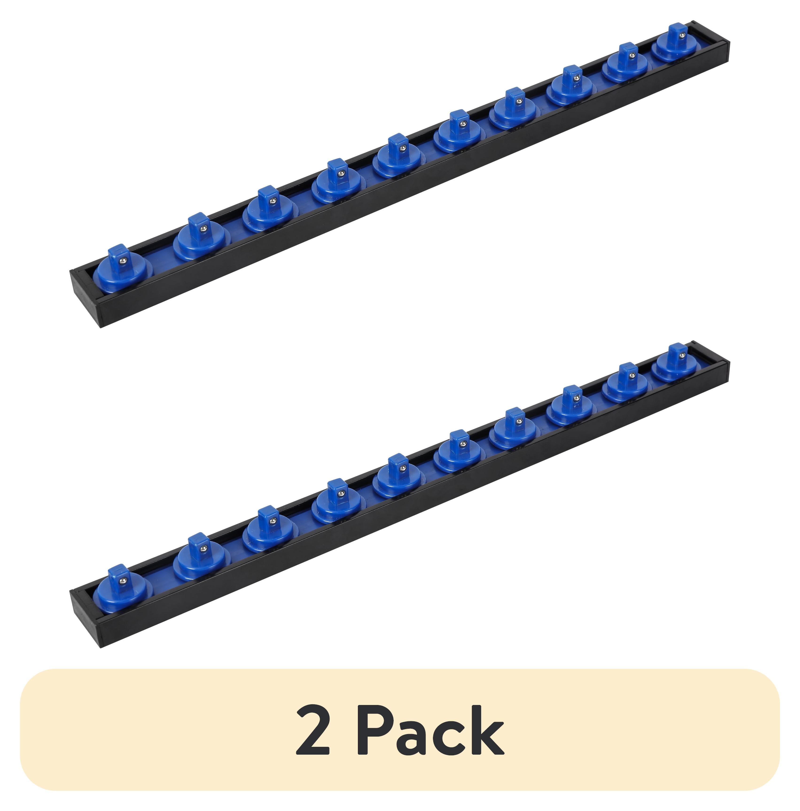 (2 pack) Hyper Tough 1/4-inch Drive Socket Rail for Standard and Deep ...