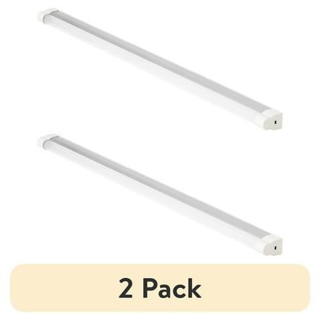 Hyper Tough 24″ LED Under Cabinet Light – Bright & Linkable (2-Pack)