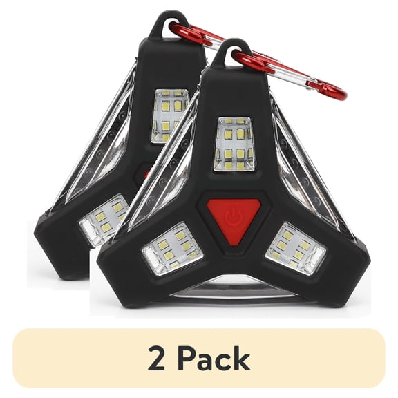 (2 pack) Hyper Tough, 200-Lumen Emergency Roadside Light, One Size