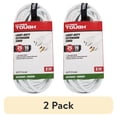 thumbnail image 2 of Iron Forge Tools 25 Ft White Extension Cord (2 Pack) - 16/3 Gauge Durable Electrical Cable 2 of 4