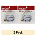 thumbnail image 1 of (2 pack) Hyper Tough 300 PSI 2 Inch Pressure Gauge with Adapter, 1 of 4
