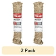 thumbnail image 1 of (2 pack) Hyper Tough 50ft Grass Rope, Brown, 18 lb Working Load Limit, 1 of 11