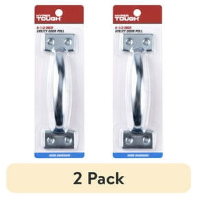 (2 pack) 6-1/2 in. Utility Door Pull, Zinc Plated
