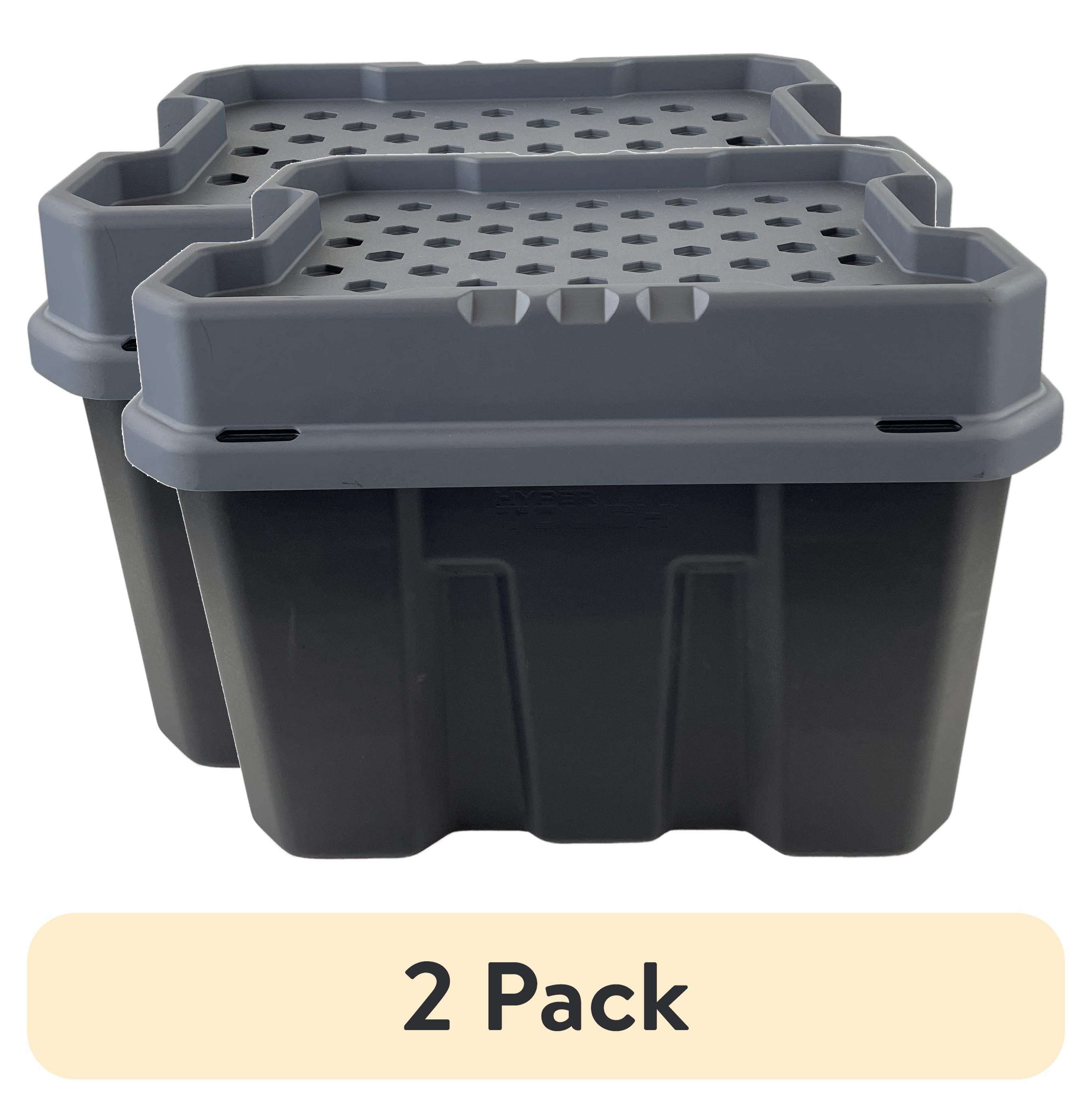 Hyper Tough 8G Tote (2) - Boxes for facility management - Walmart