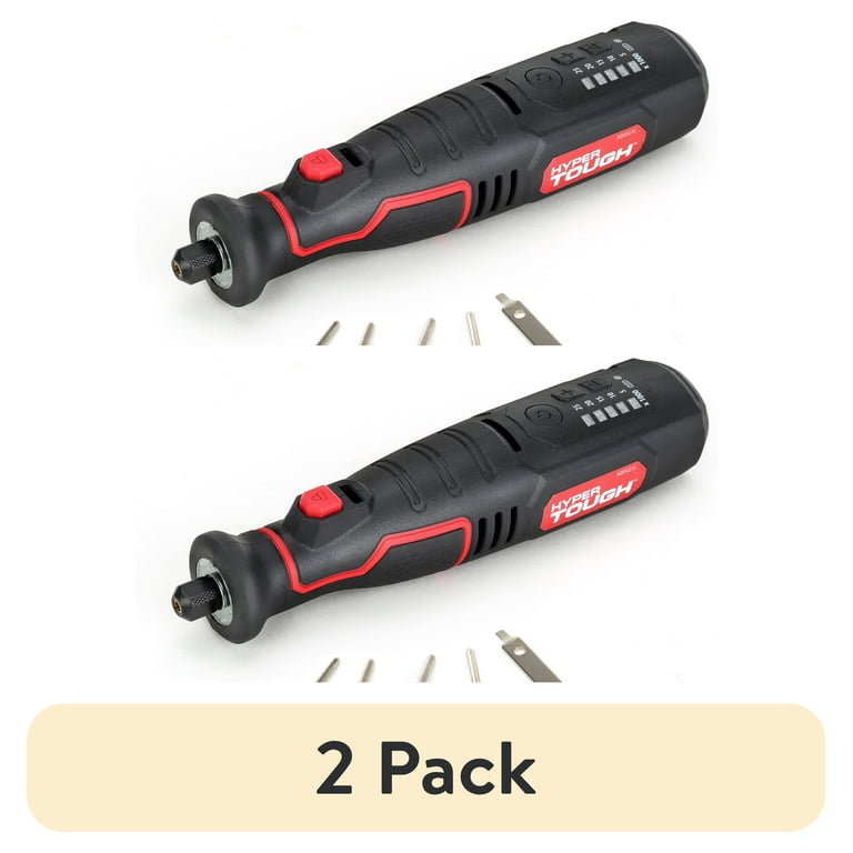 pack) Hyper Tough 8V MAX Cordless Rotary Tool, Non Removable