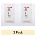 thumbnail image 1 of (2 pack) Hyper Tough 8inch Cable Tie Natural 250Pcs, 1 of 9