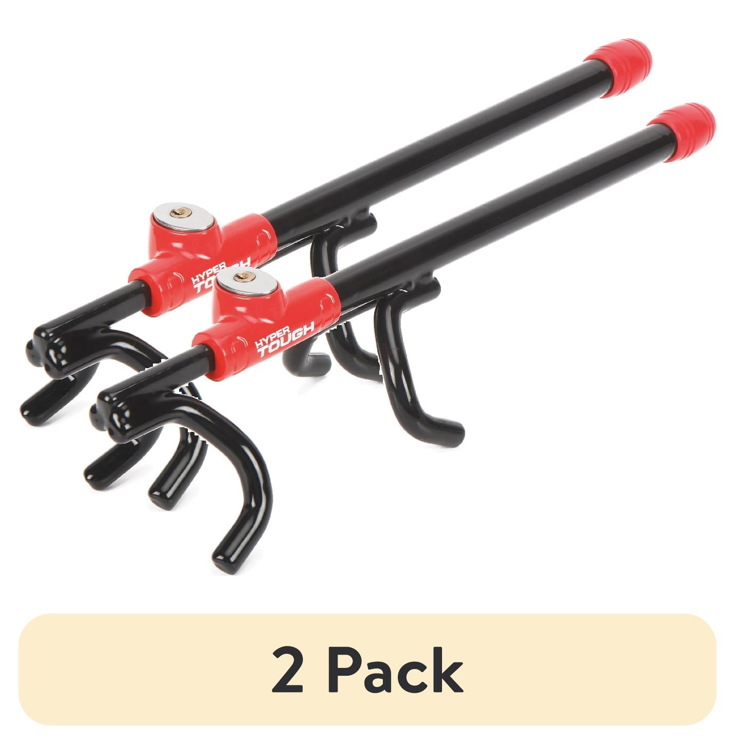 セキュリティ・セーフティ hah2 2 pack) Hyper Tough Universal Steering Wheel Lock Anti-Theft