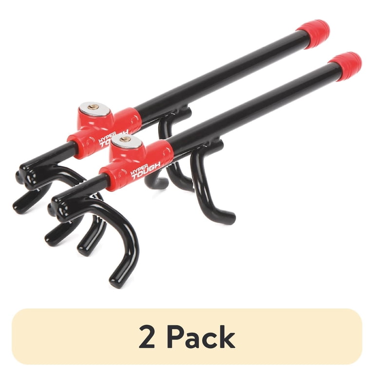 2 pack) Hyper Tough Universal Steering Wheel Lock Anti-Theft Car