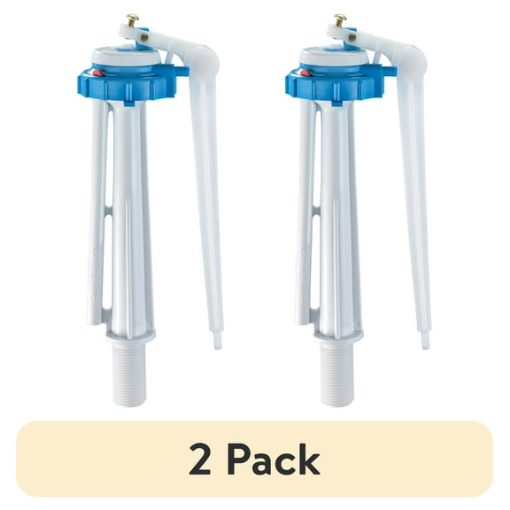 (2 pack) Hyper Tough Complete Toilet Repair Kit with Fill Valve and Flapper