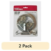 (2 pack) Hyper Tough Gate Hardware Essentials Anti-Sag Gate Latch Kit , Zinc Plated