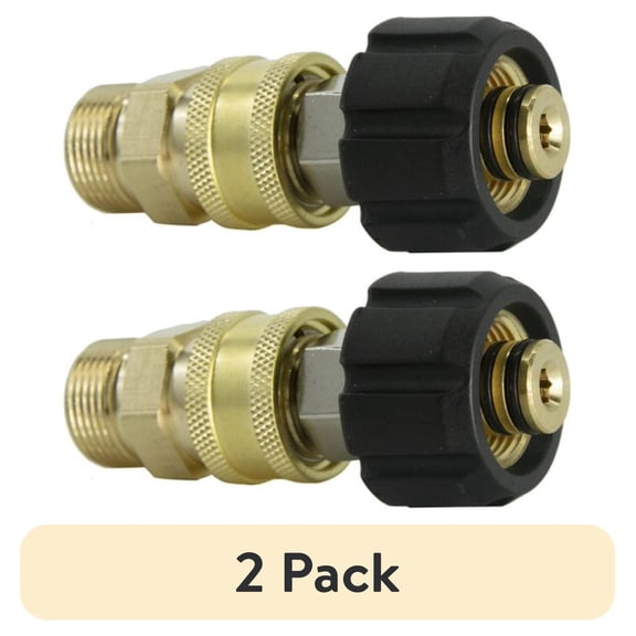 (2 pack) Hyper Tough Hose Conversion Kit for Electric & Gas Pressure Washer