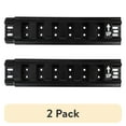 thumbnail image 1 of (2 pack) Hyper Tough Hyper Stack 16-Inch Heavy Duty Steel Wall Storage Rail, 1 of 23