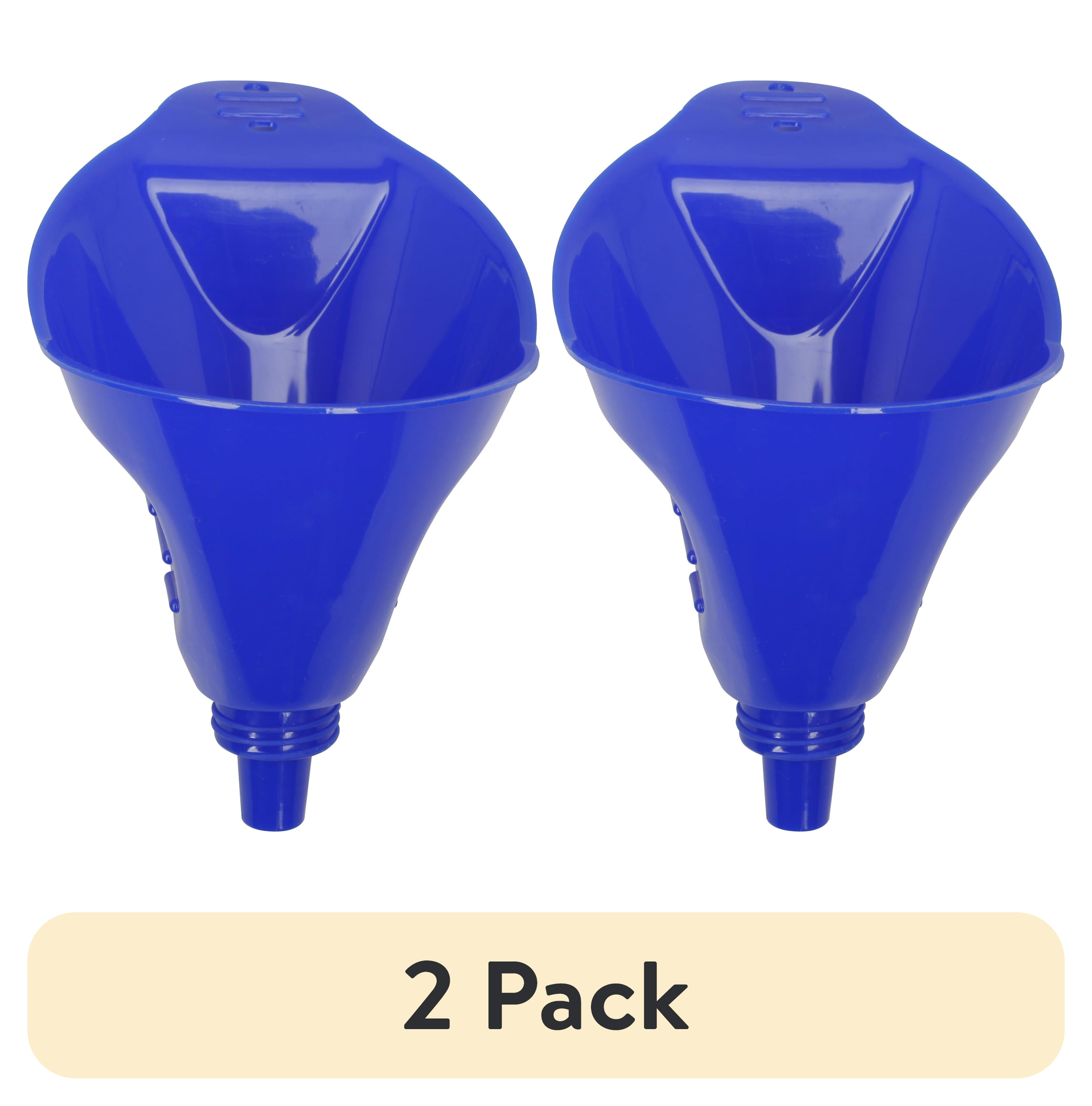 (2 pack) Hyper Tough Large Opening Plastic Flex Funnel, Htff-2020 ...