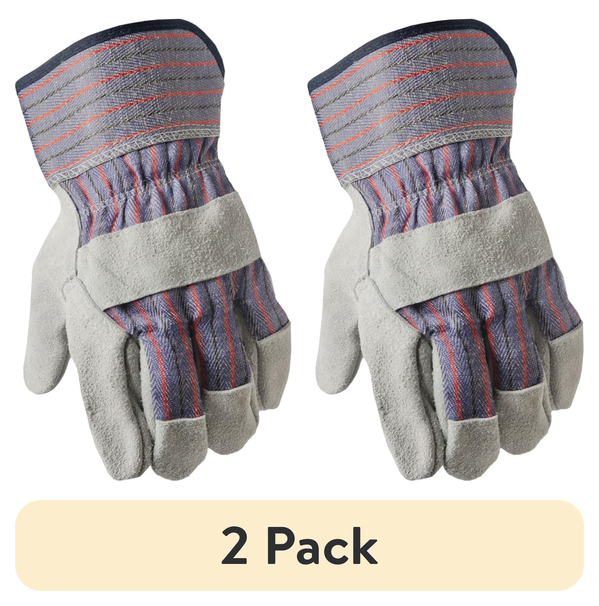 Hyper Tough Leather Palm Glove PDQ, Durable Leather Work Gloves