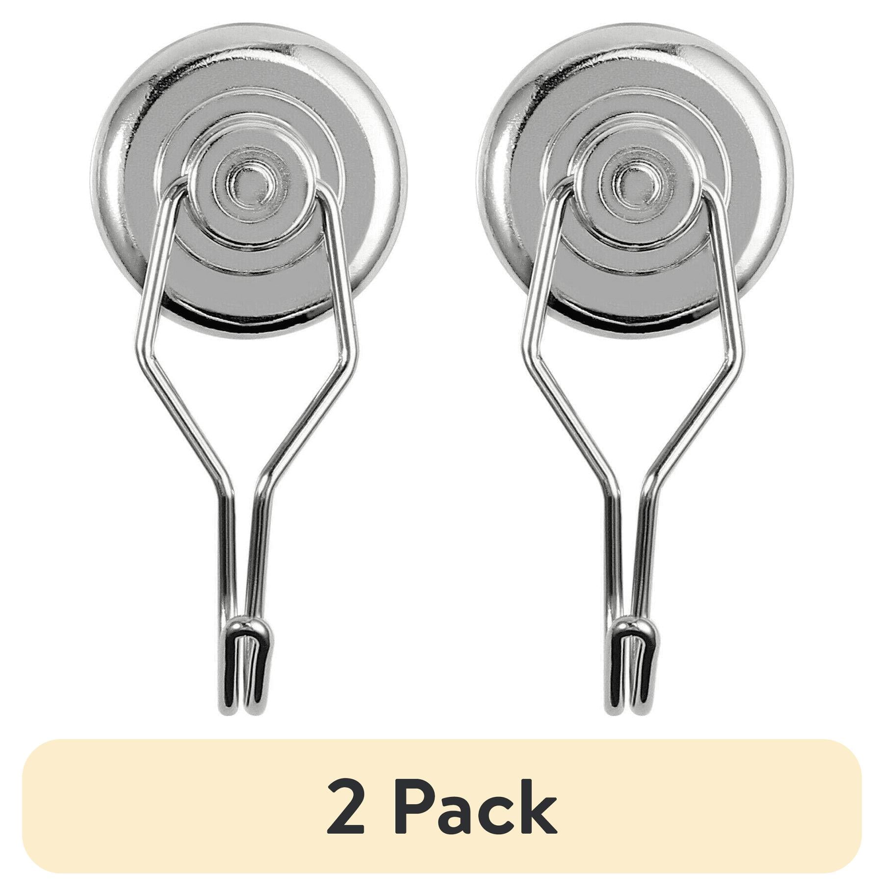 (2 pack) Hyper Tough Magnetic Hooks, 2.5 in x 4.5 in x 1.25 in