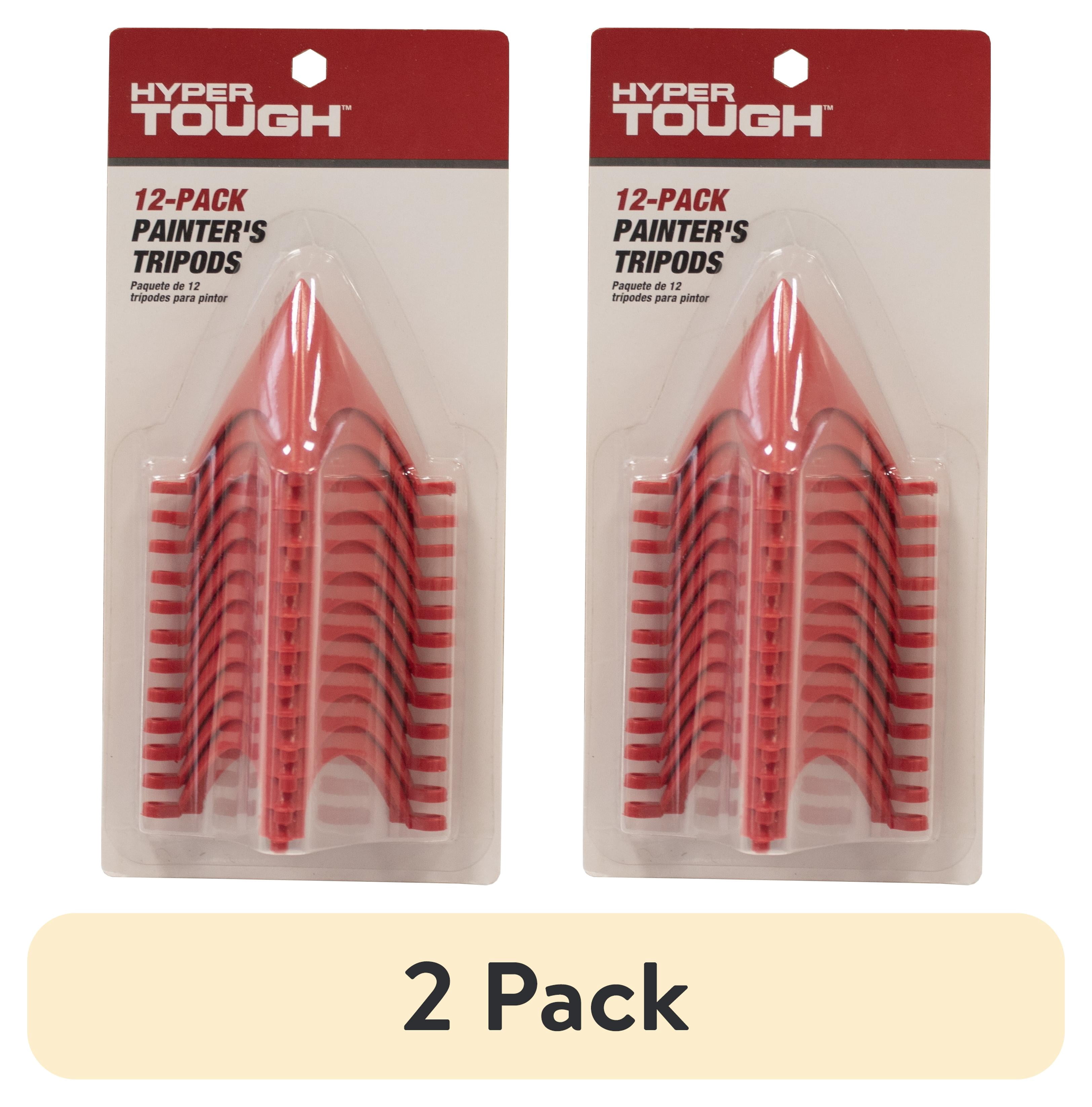 (2 pack) Hyper Tough Painter's Tripods, Interlocking, 12-pack