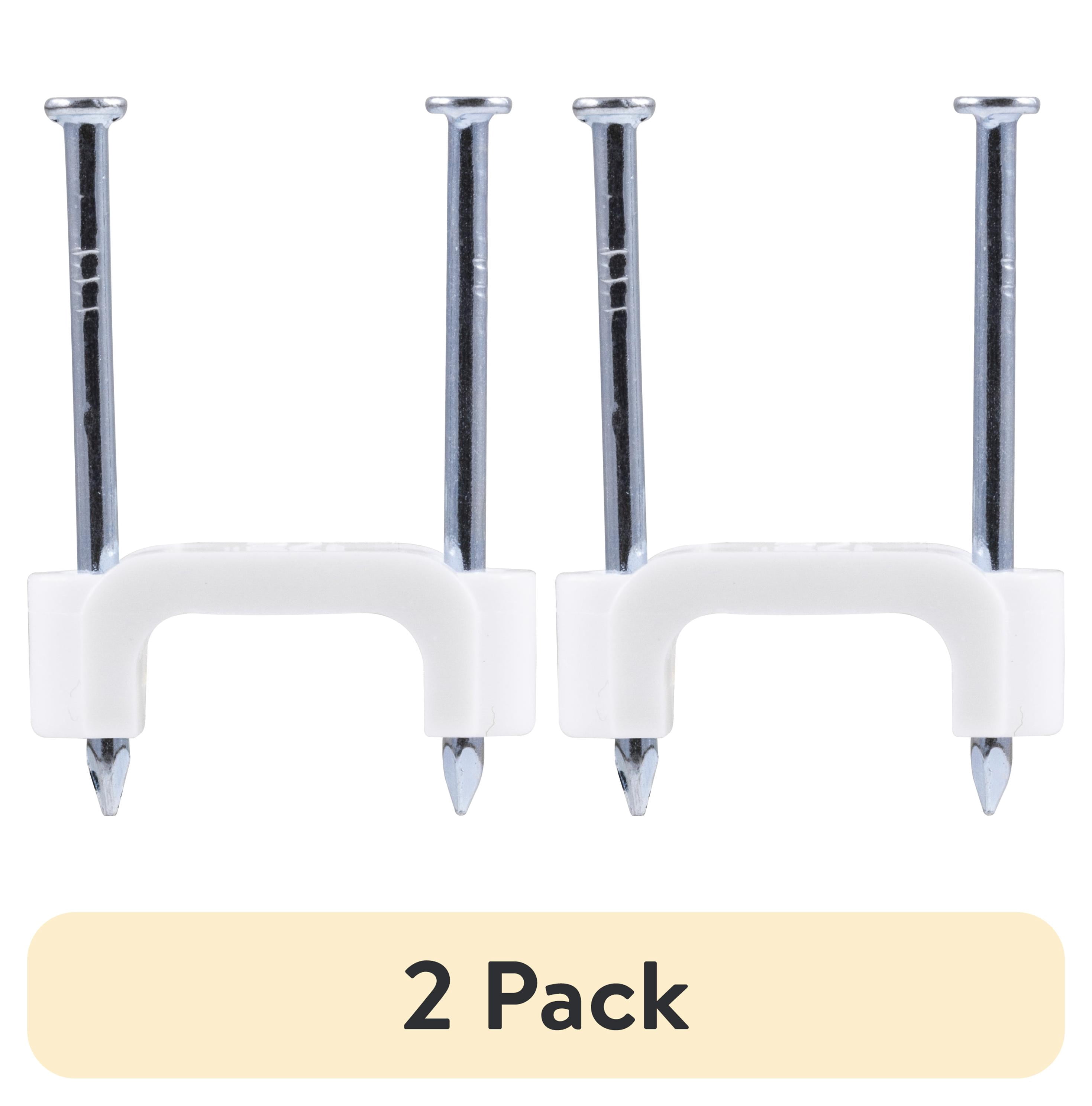 (2 pack) Hyper Tough Plastic Staples, 25 Pack, 34363