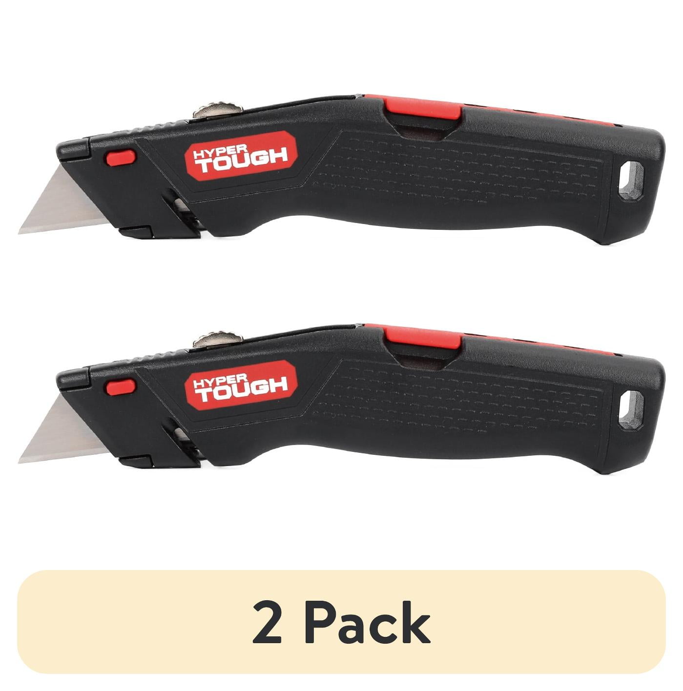 ハイパーナイフ 2 pack) Hyper Tough Quick-Change Retractable Utility Knife