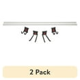 thumbnail image 1 of (2 pack) Hyper Tough Quick-Release 5-Piece Snap Rail Kit, 1037, 1 of 10