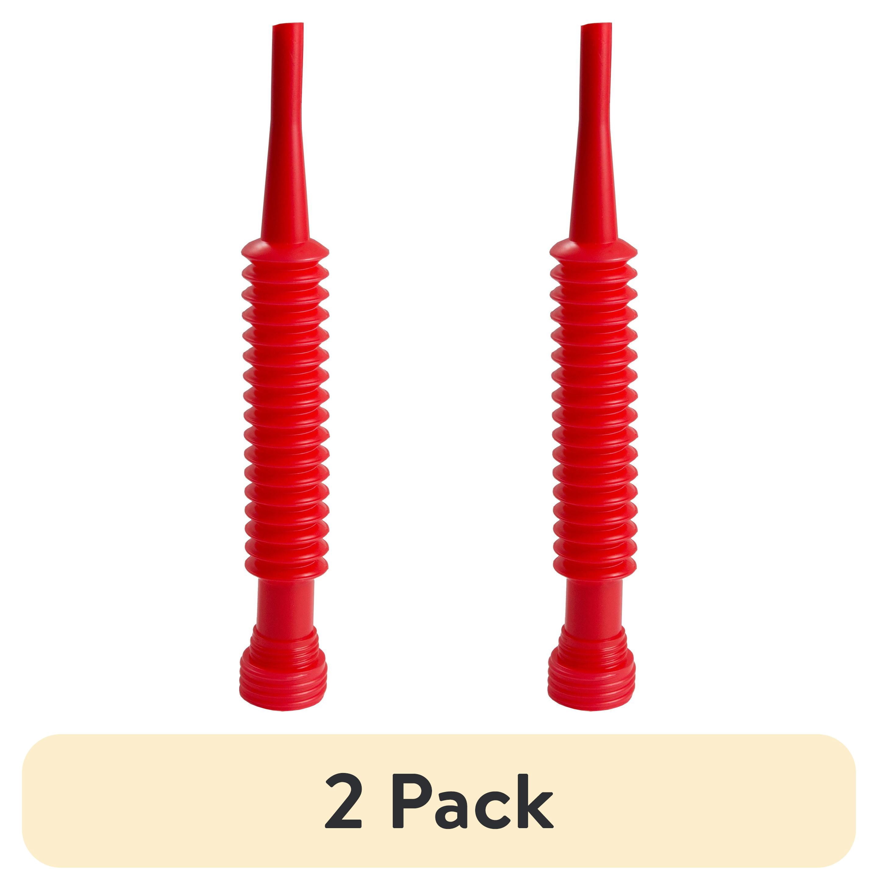 (2 pack) Hyper Tough Super-Flexi Plastic Funnel Spout, 10119