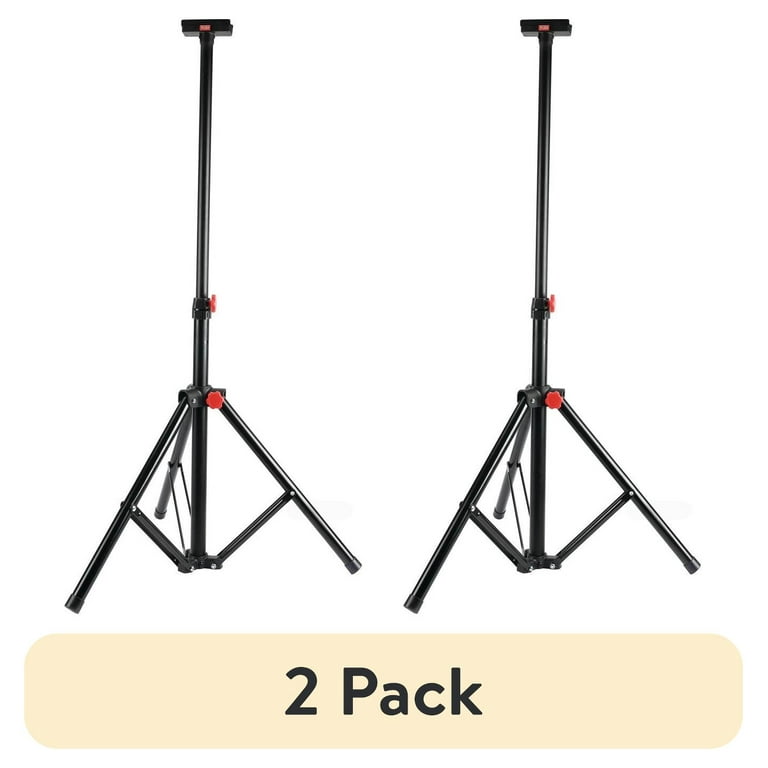 2 pack) Hyper Tough Adjustable Tripod Stand for Work Lights and