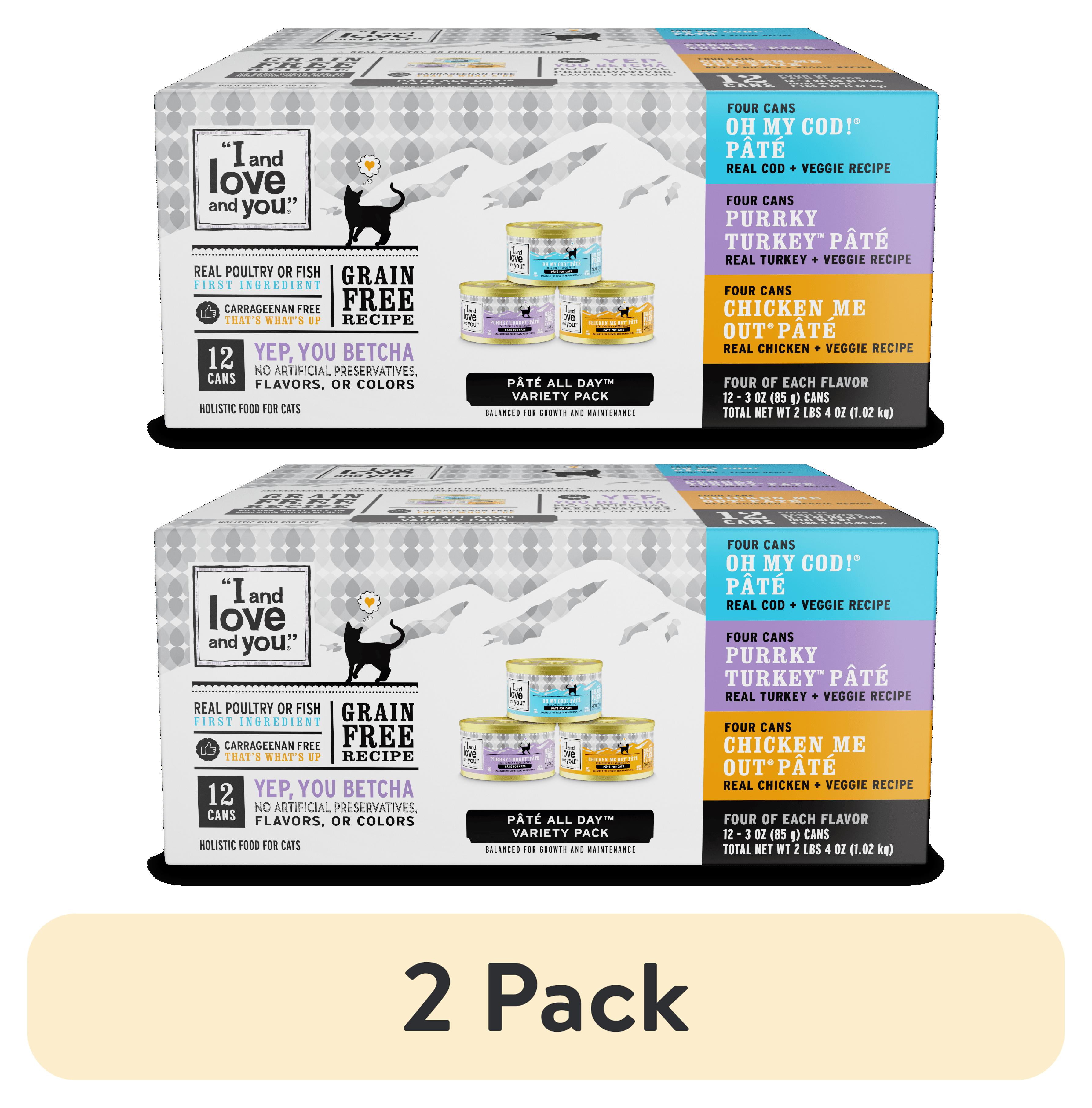 (2 pack) "I and love and you" Pate All Day Variety Pack