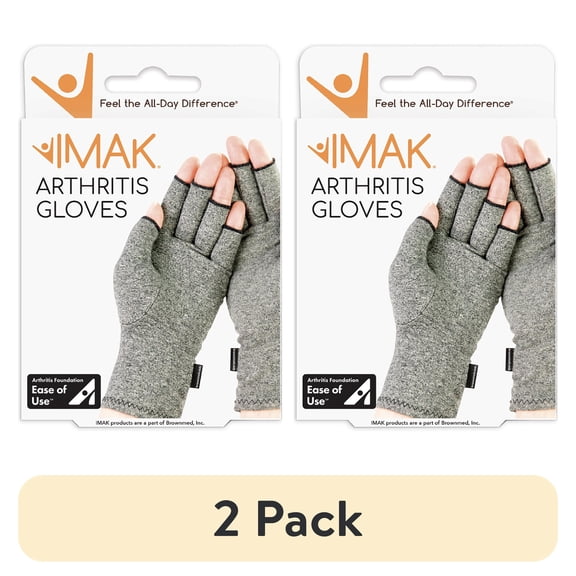 (2 pack) IMAK Arthritis Glove ''Extra-Small,1 Count''