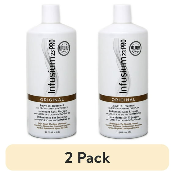(2 pack) Infusium 23 Pro Original Leave-In Treatment with Pro-Vitamin B5 Complex, Helps Repair Damage, 33.8 fl oz