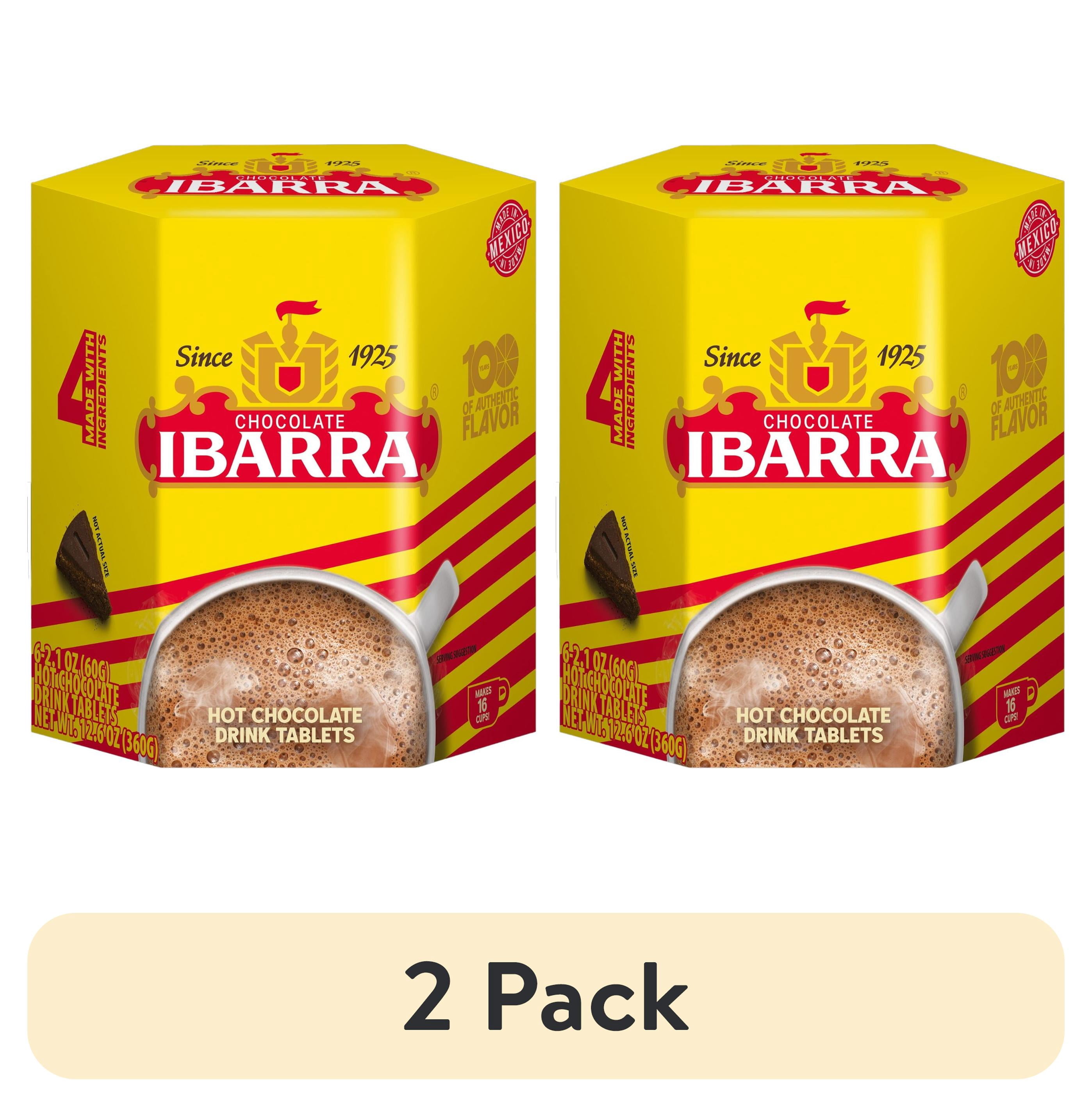 (2 pack) Ibarra Hot Chocolate Mix, Mexican Chocolate, 12.6 oz, 1 Count